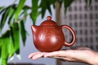 《龍蛋》宜興紫砂壺純手工朱泥大紅袍料龍旦 《龍蛋》宜興紫砂壺純手工朱泥大紅袍料龍旦