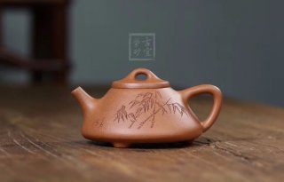 《子冶石瓢(刻竹)》 《子冶石瓢(刻竹)》