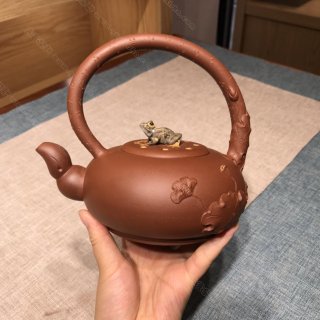 荷蛙提梁 荷蛙提梁