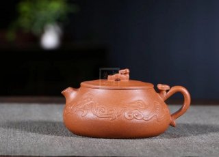 《行云如意》宜興紫砂壺金降坡泥純手工工藝美術(shù)師泡茶壺特價茶具 《行云如意》宜興紫砂壺金降坡泥純手工工藝美術(shù)師泡茶壺特價茶具